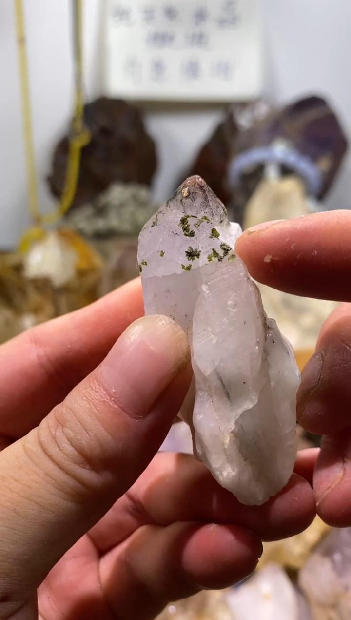 未镶嵌珠宝半成品水晶36号四川超七花园水晶