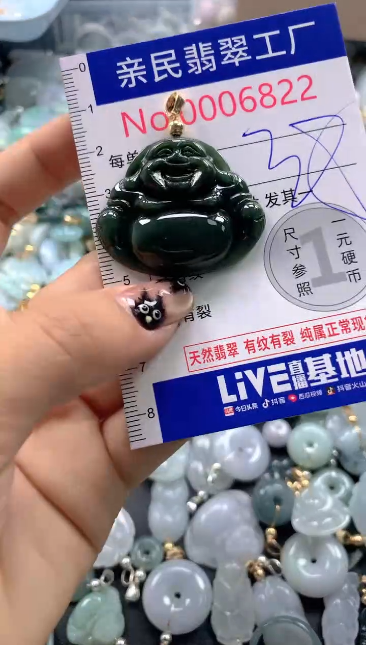 颈饰未镶嵌翡翠6822