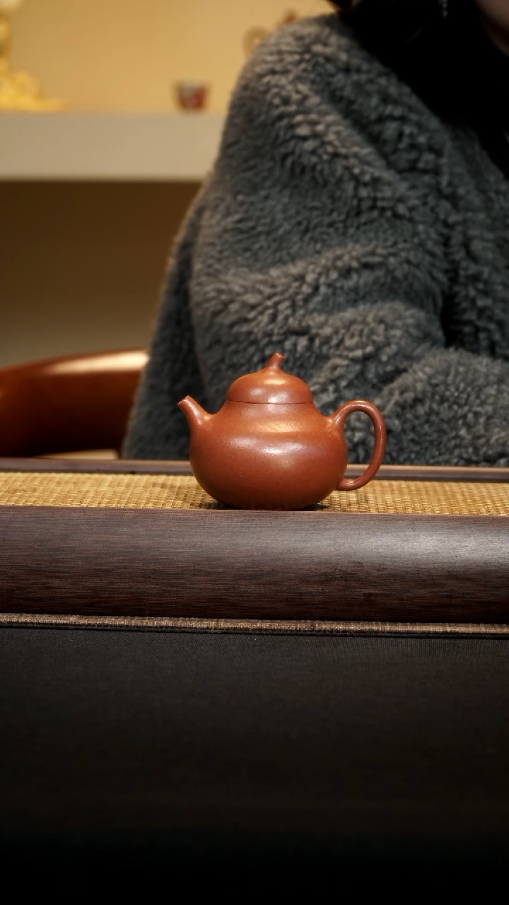 【闪购商品】紫砂茶壶茄瓜降坡泥