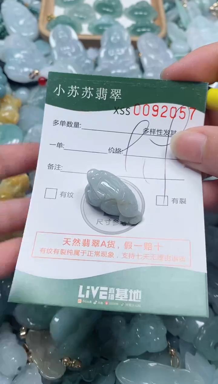 【闪购商品】翡翠颈饰未镶嵌闪购商品0092057