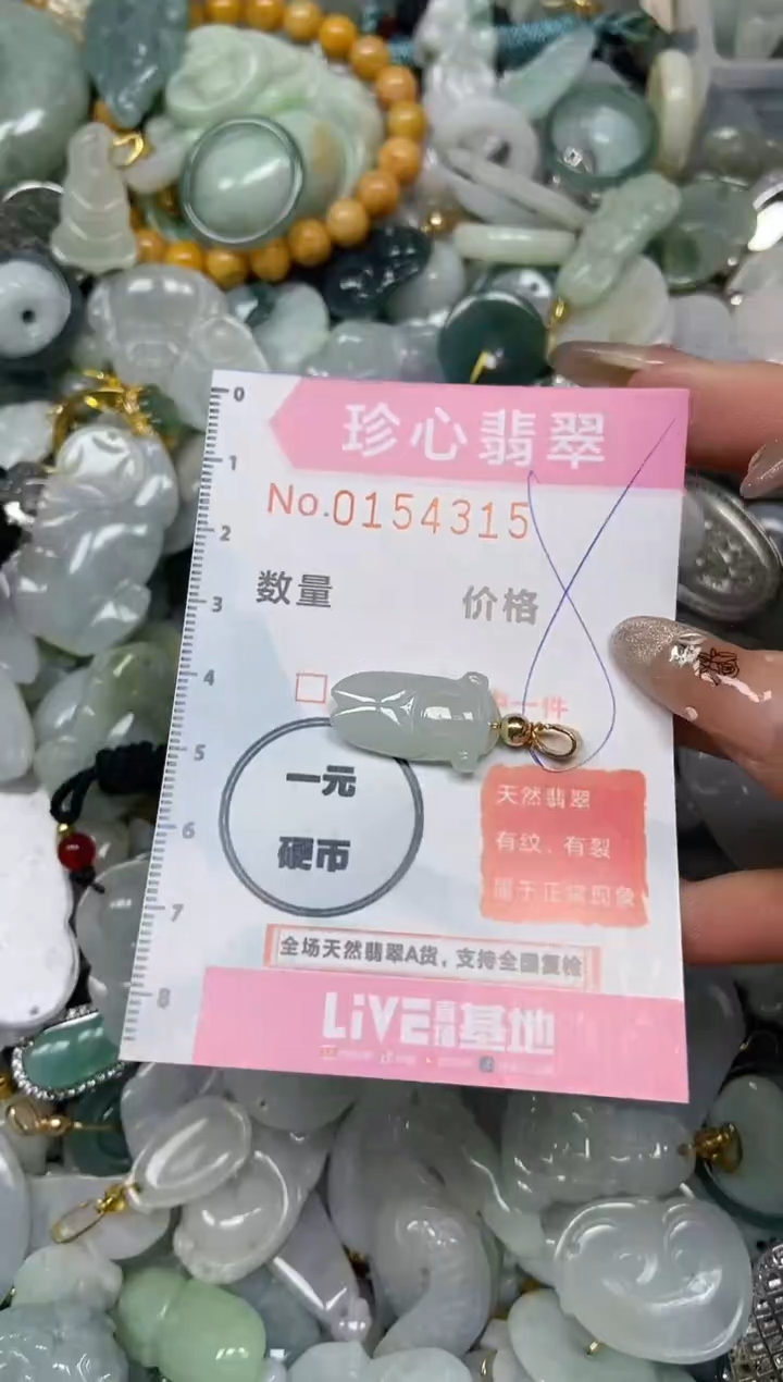 【闪购商品】翡翠颈饰未镶嵌闪购0154315