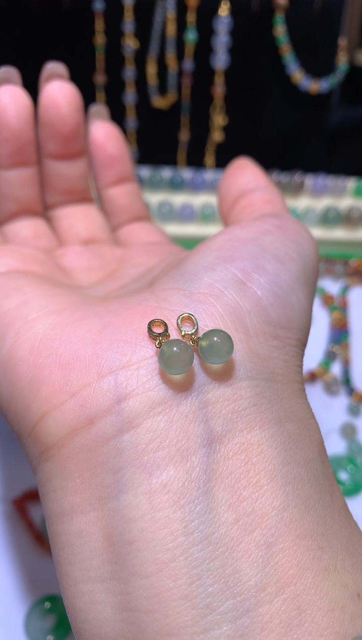 【闪购商品】定制翡翠未镶嵌滴溜（多样性发货一件发货）