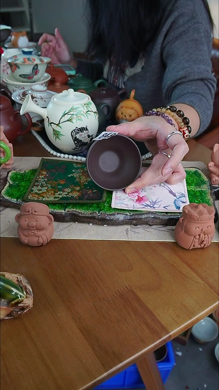 【茶瓷物语】紫砂茶杯