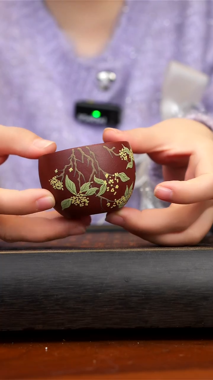 【闪购商品】紫砂茶壶桂花斗笠杯