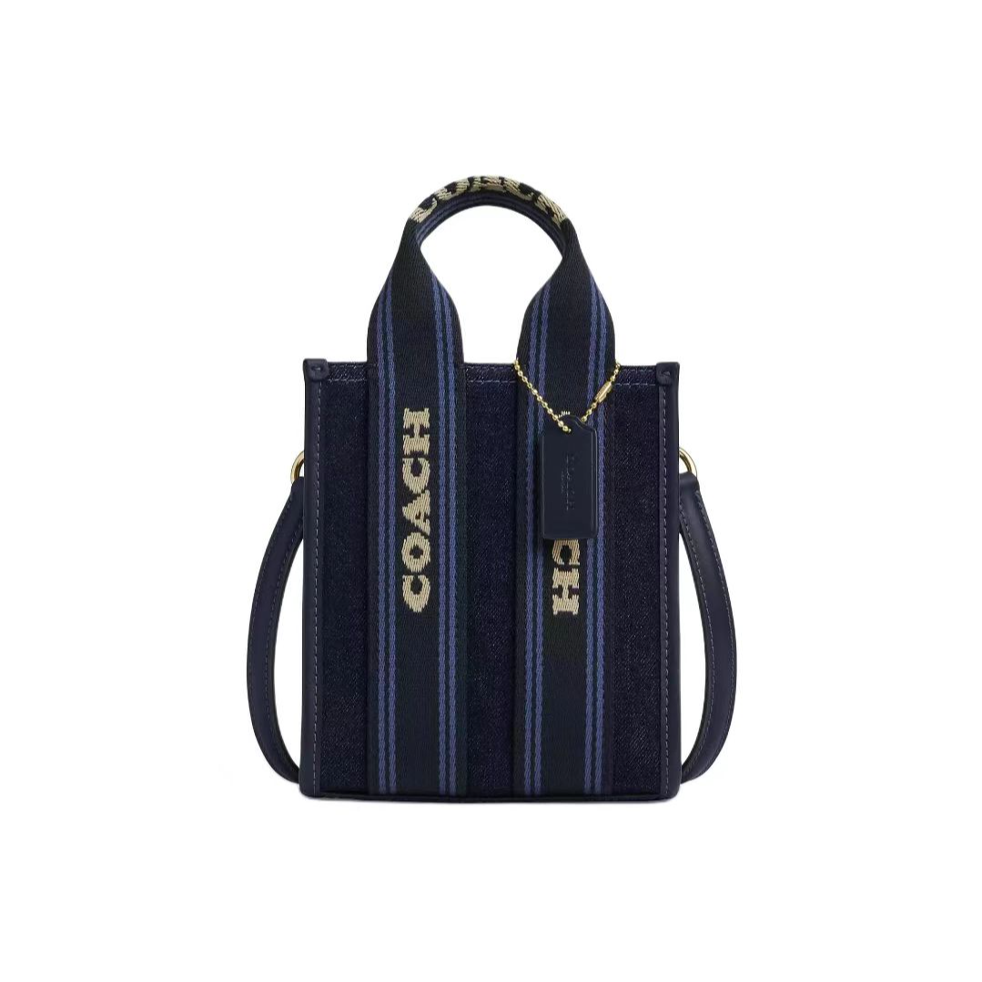 COACH/蔻驰Smith 迷你琴谱包托特斜挎包女款长肩带15*17.8cm N