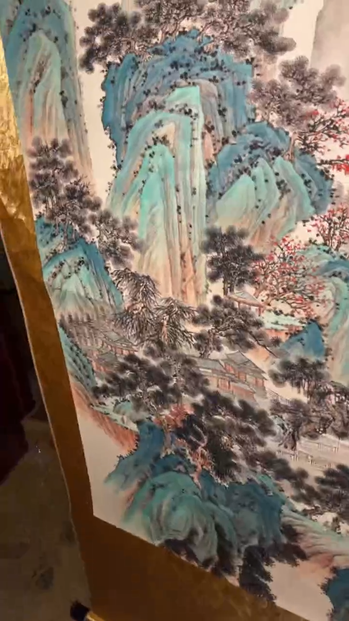 木摆件高端精美张山水一件链接  