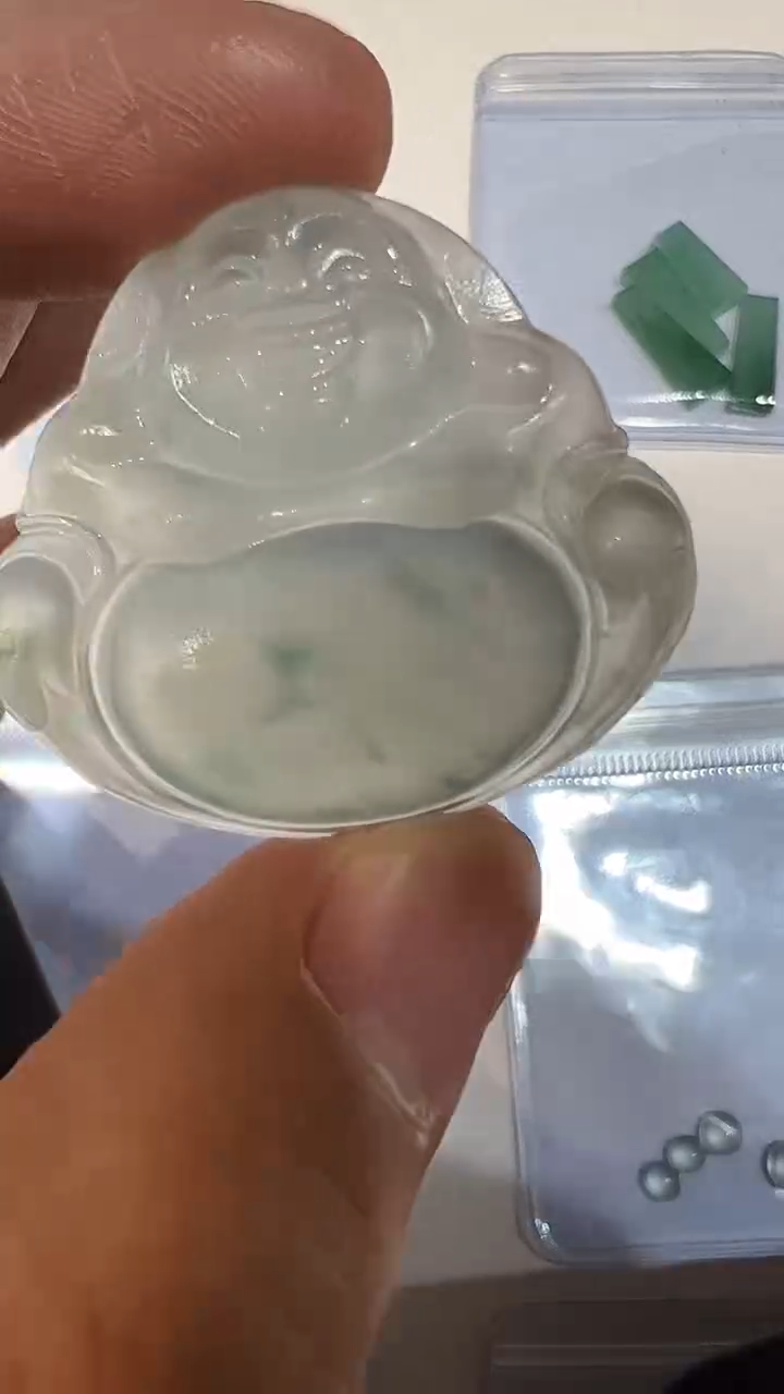 定制翡翠未镶嵌佛公