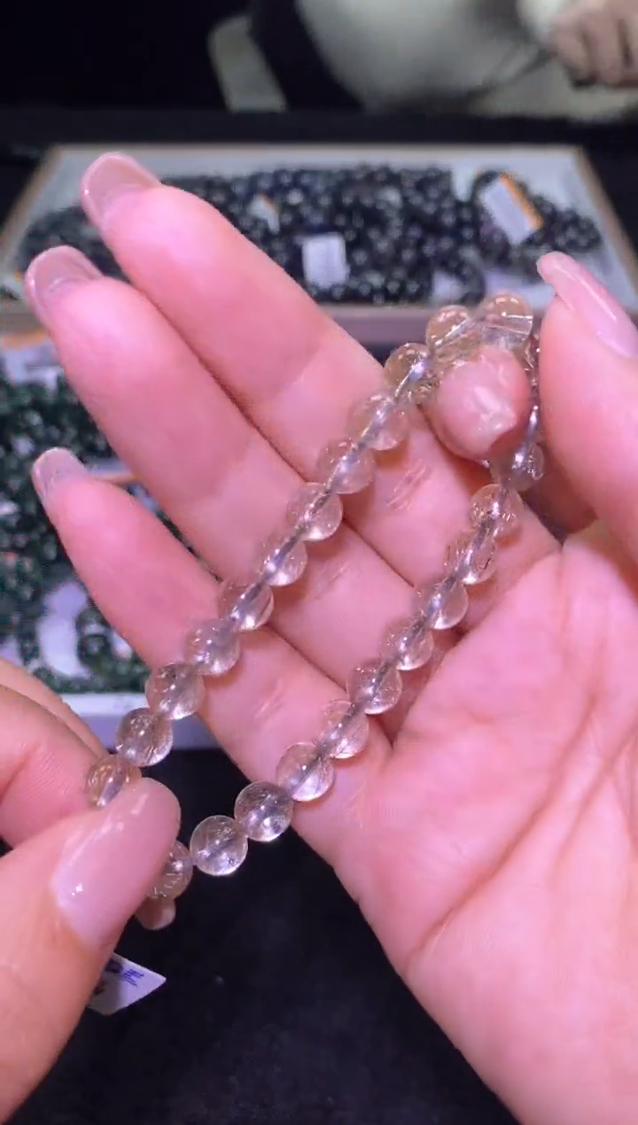 未镶嵌手链水晶魔鬼发单圈-A39-多样性发其一