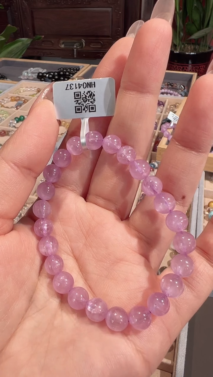 未镶嵌锂辉石手串手串