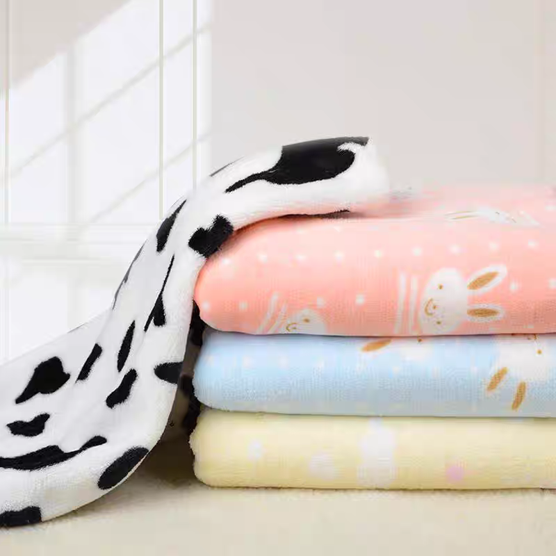 牛奶绒  可做被罩 床单 被窝里的小暖炉