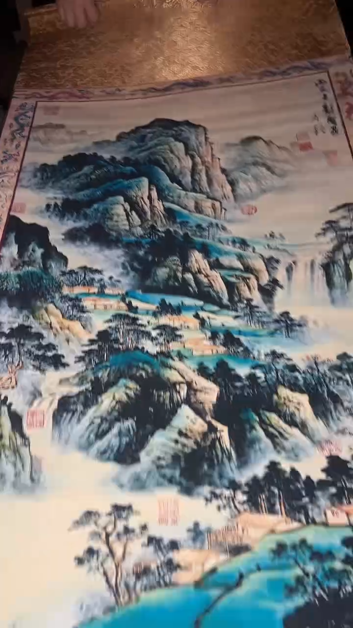 香榧木摆件---------（墨序甄选）中堂一幅