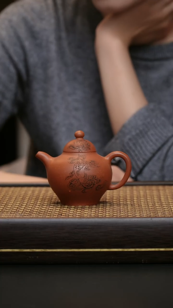 茶壶紫砂沉香泥 佛手