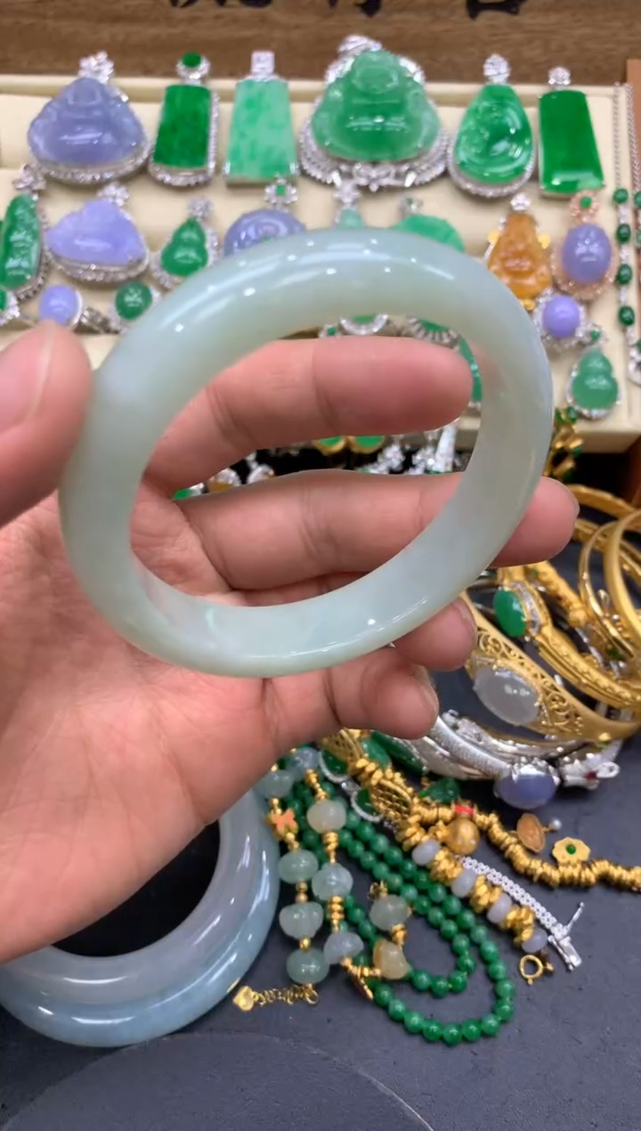 【闪购商品】翡翠手镯未镶嵌285-中国好珍宝