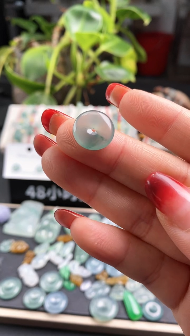 【闪购商品】翡翠散珠平安扣裸石