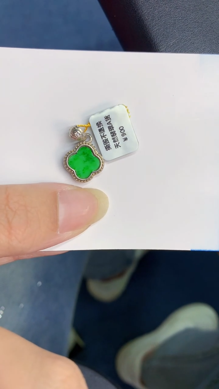 【闪购商品】翡翠颈饰银S925镶嵌           8