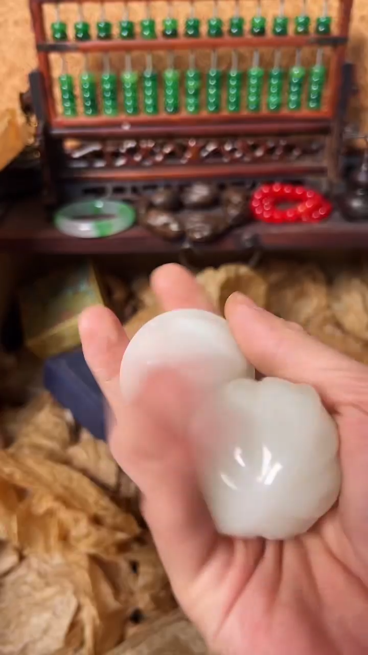 【闪购商品】和田玉挂件未镶嵌好运来直播间专属链接