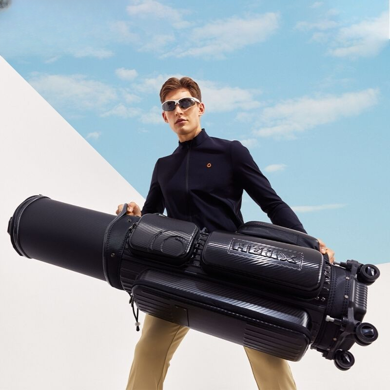 HELIX喜力克斯新品坚固硬壳高尔夫航空托运球包耐磨抗冲击新款