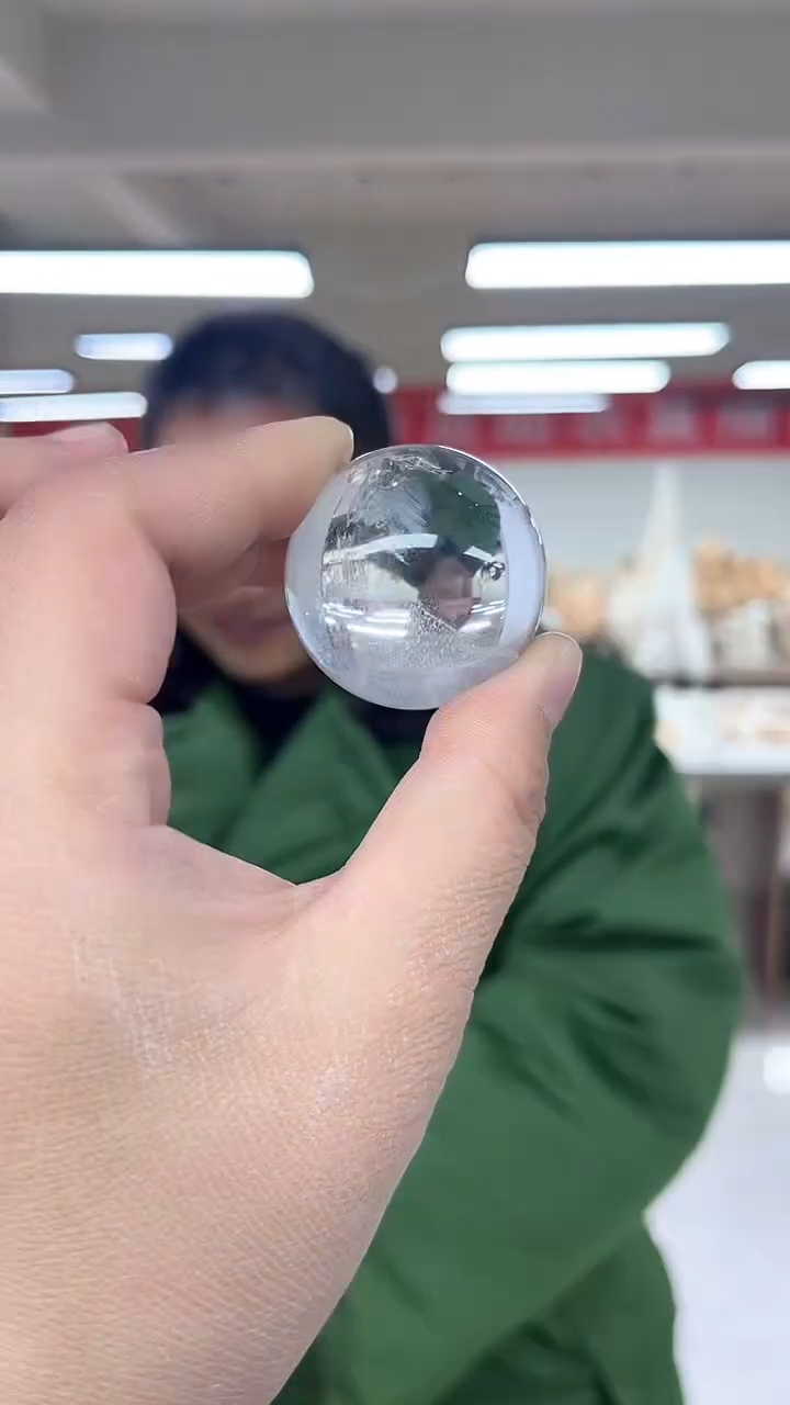 【闪购商品】水晶水晶球未镶嵌天然多样性发一36.2mm08