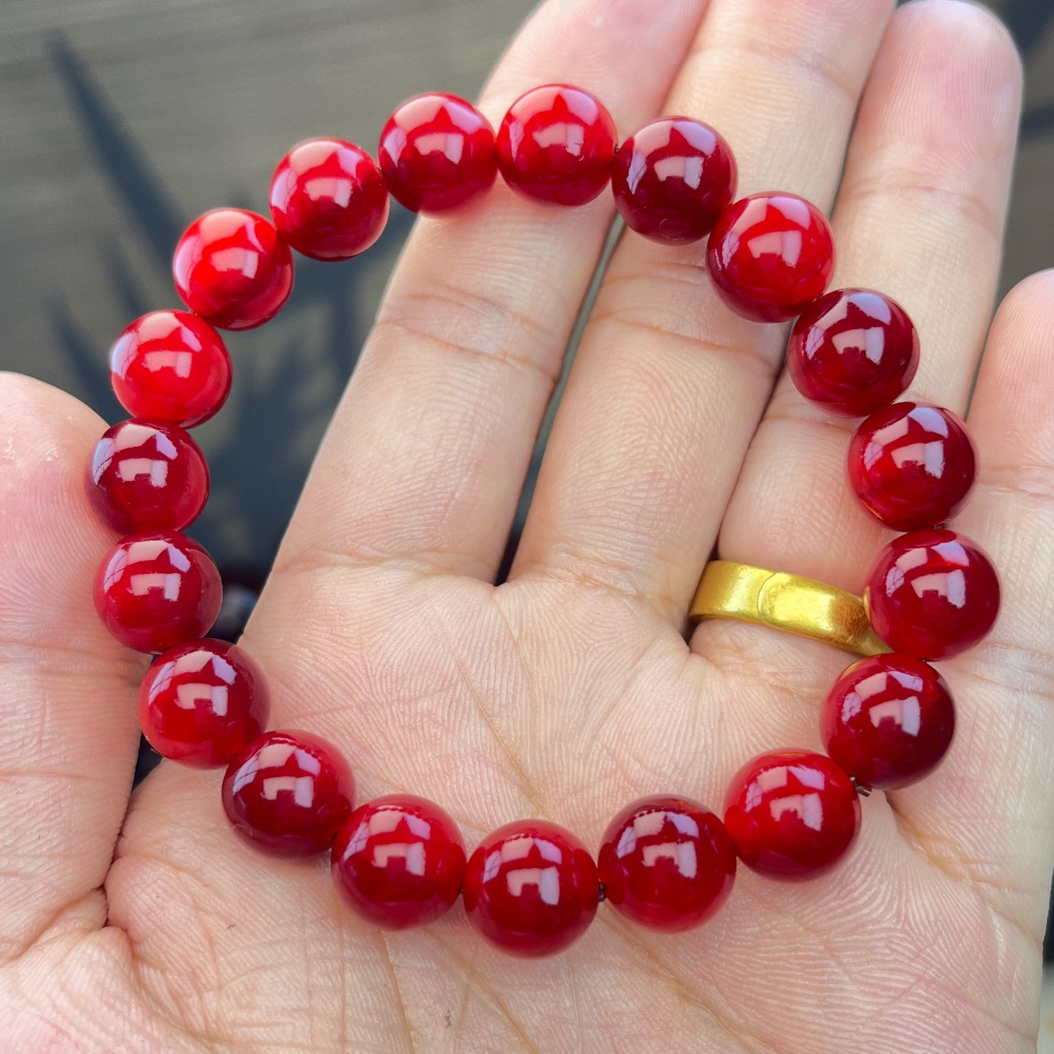 1.0红油色泽透亮手串+新奇特A