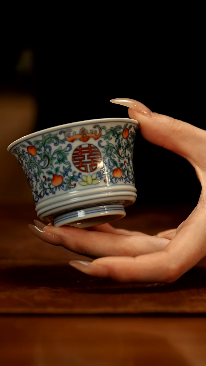 【闪购商品】瓷片涂杏花             