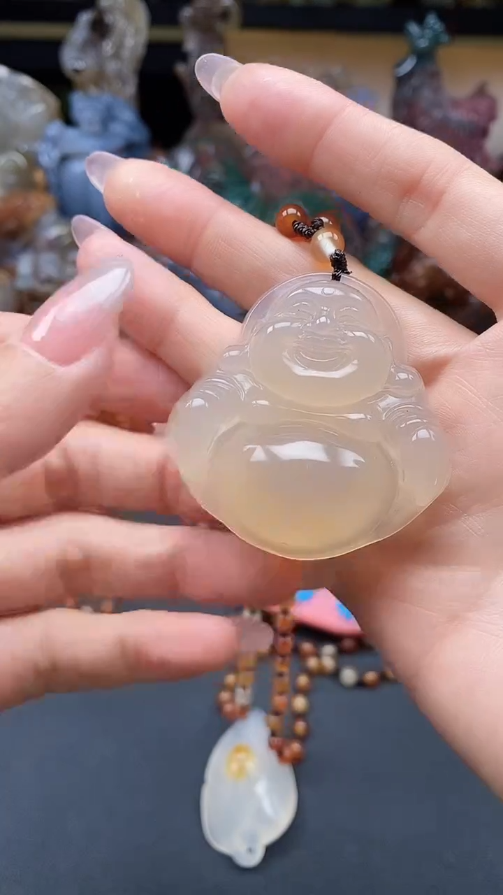 【闪购商品】玛瑙/玉髓颈饰未镶嵌dd