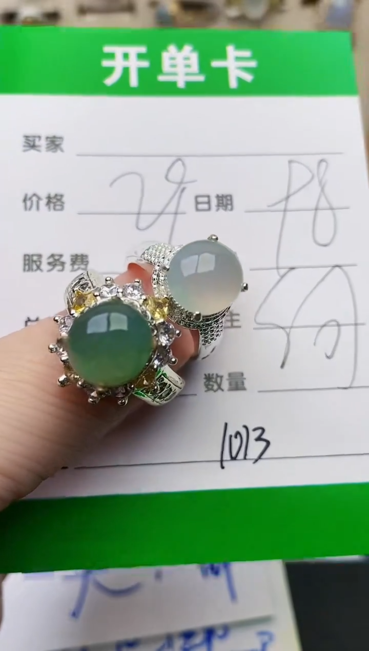 颈饰未镶嵌翡翠1013