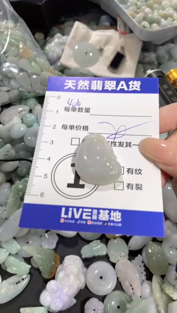 颈饰未镶嵌翡翠天然翡翠A货批量多样性发一件