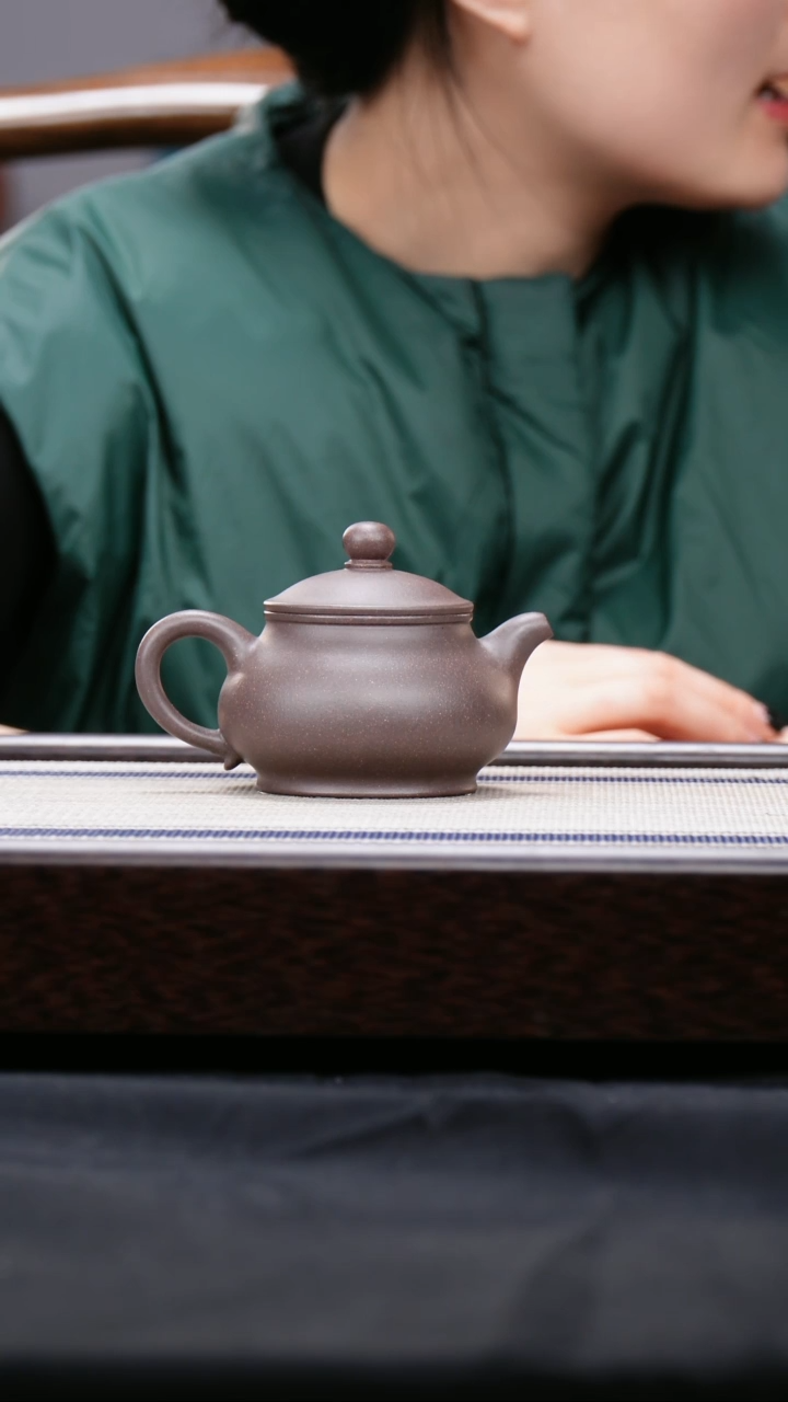 【闪购商品】紫砂茶壶大水谭 天青 潘壶  