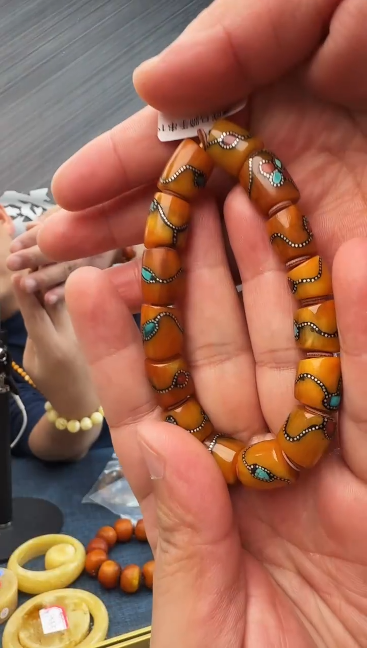 蜜蜡未镶嵌珠宝奇石假一罚十19，11多样性发其一