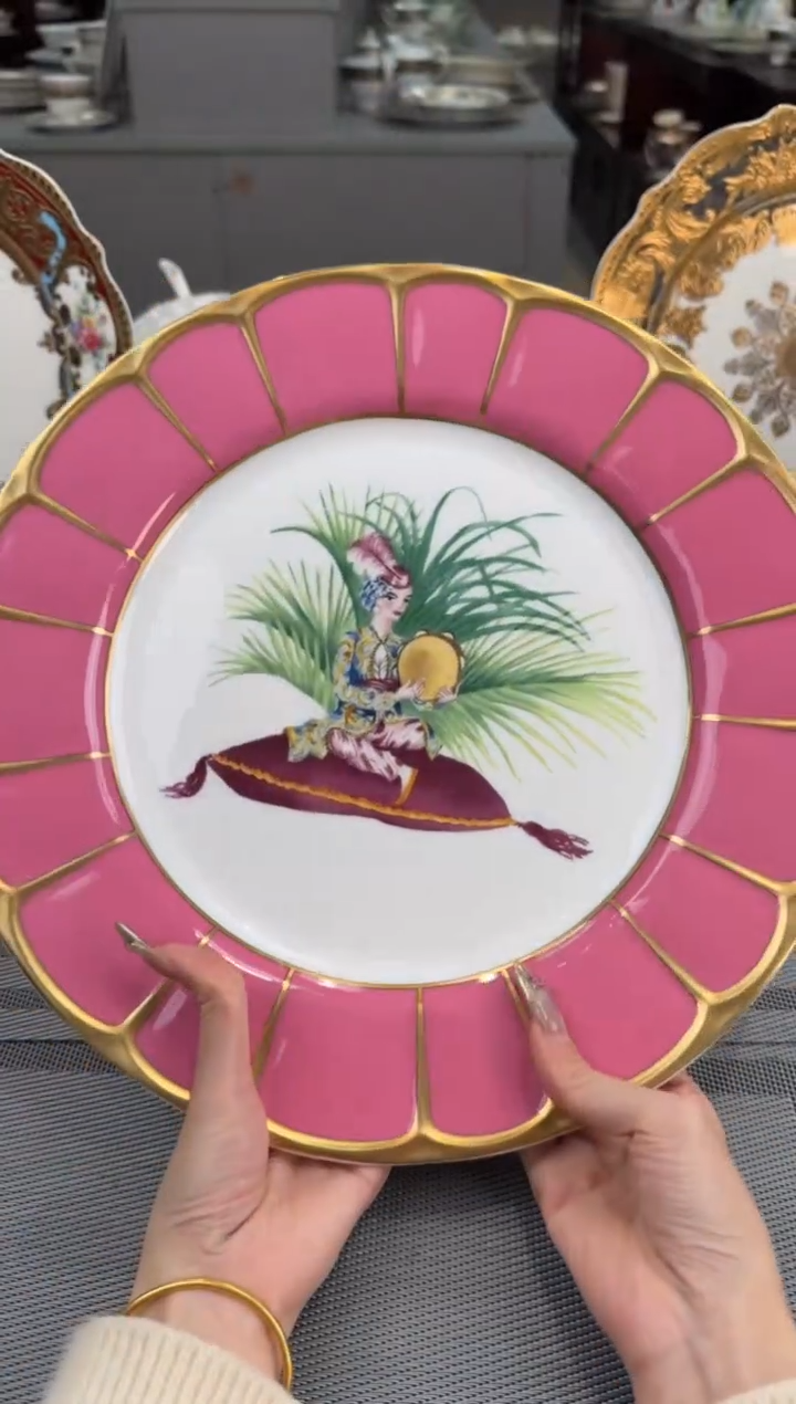 【闪购商品】瓷片12英寸平盘福利款 微瑕