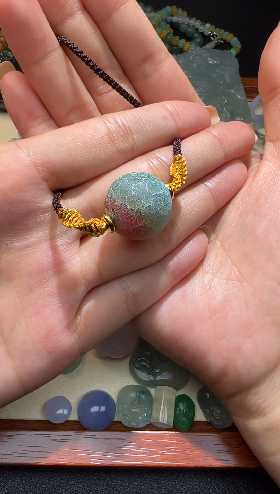 合金颈饰玛瑙/玉髓摸****挞玛瑙