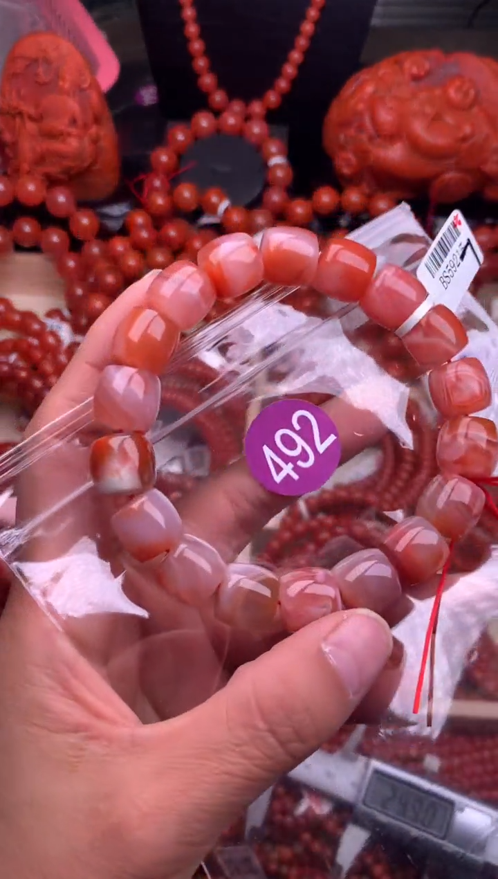 【闪购商品】南红玛瑙珠宝奇石未镶嵌492-12