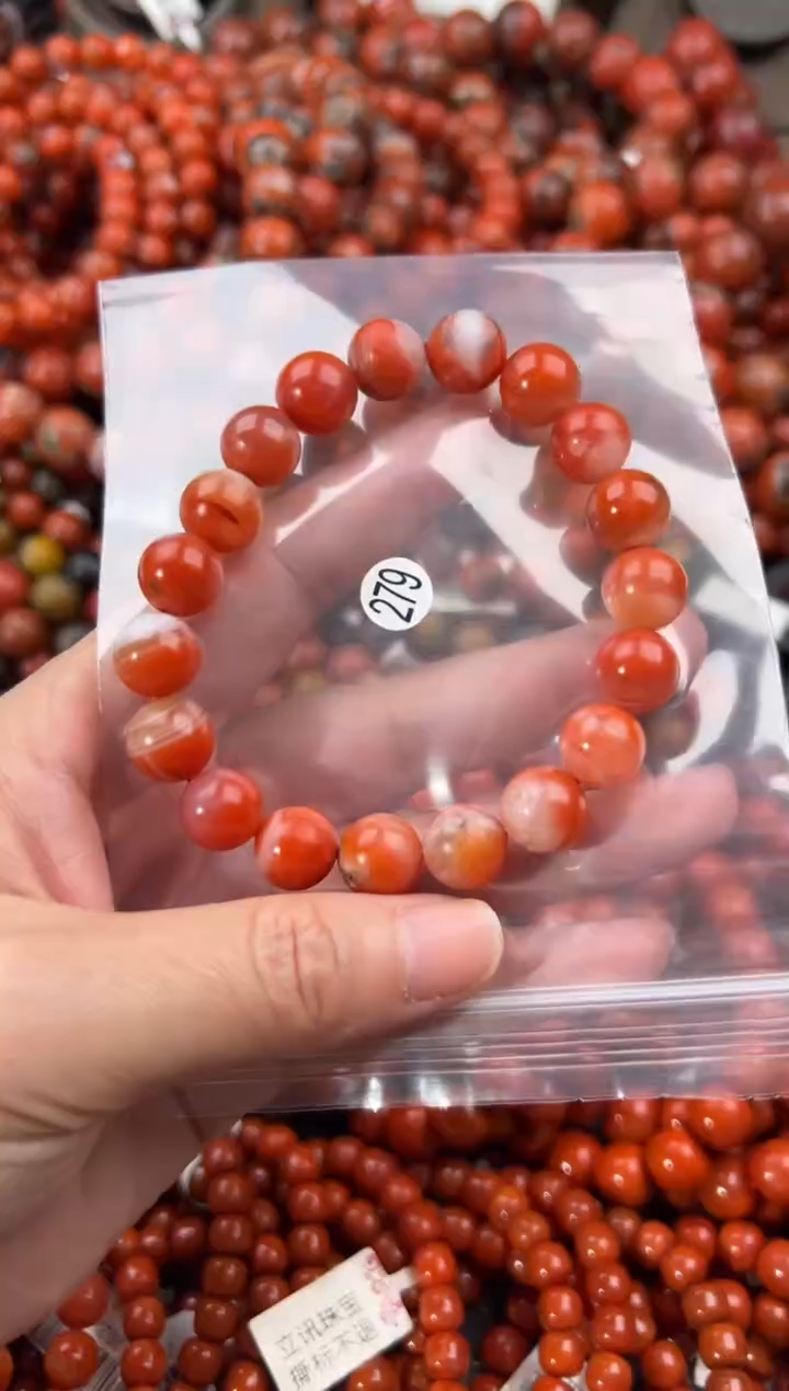 未镶嵌手串南红玛瑙11
