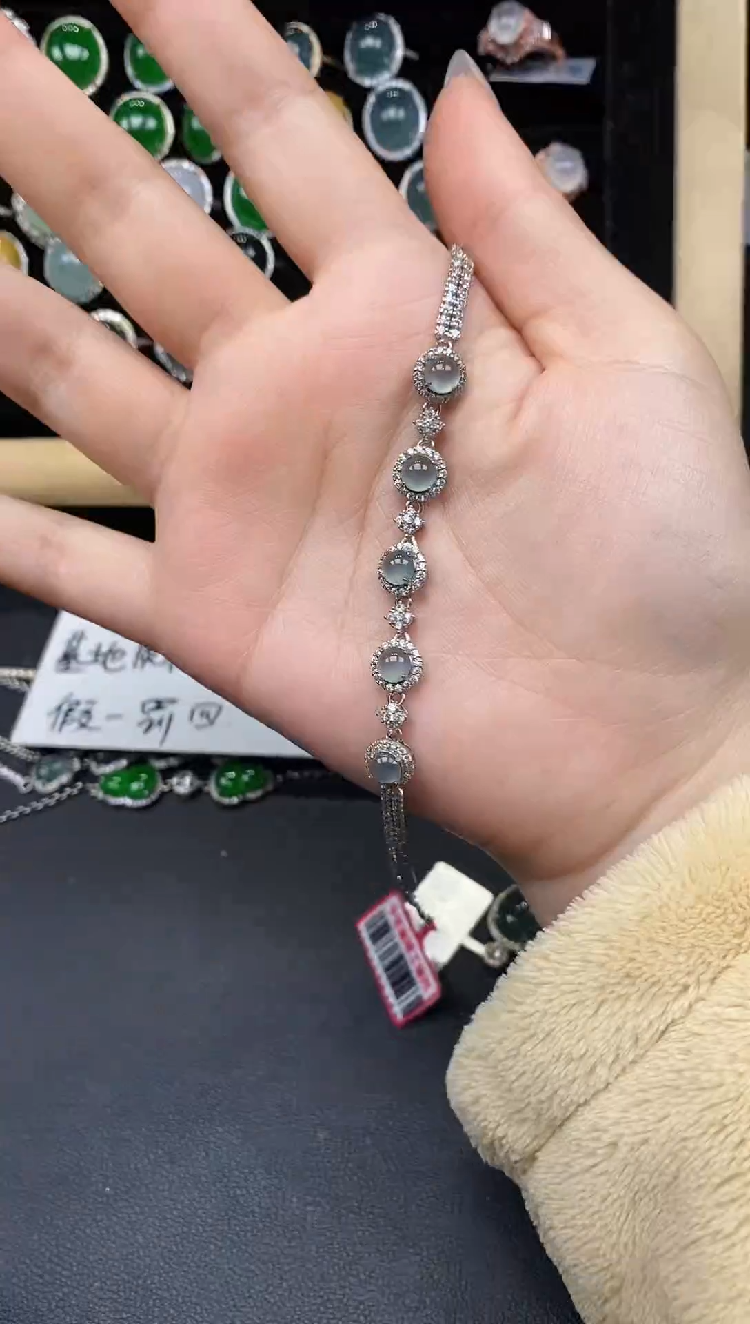 银S925镶嵌戒指翡翠5888