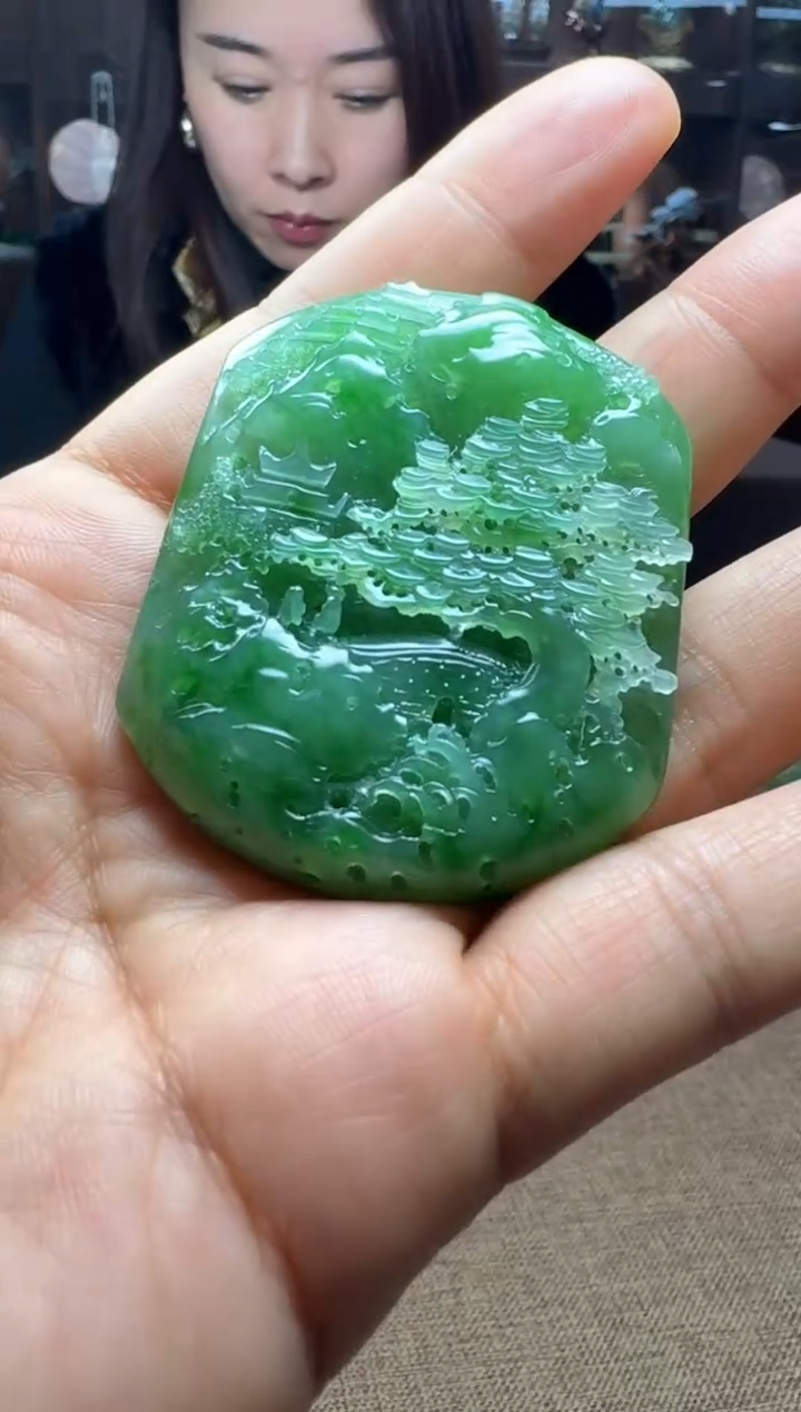 【闪购商品】和田玉颈饰未镶嵌碧玉11