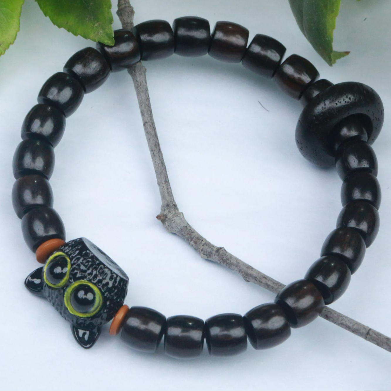 黑檀直切0.8+跑环+黑猫（无礼盒）K170