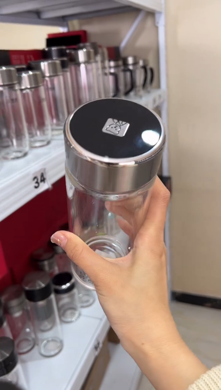 【闪购商品】茶杯高硼硅单层530ml高硼硅