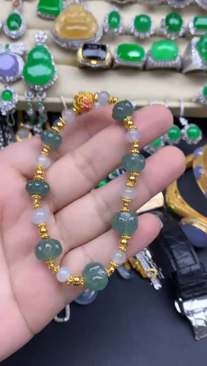 【闪购商品】翡翠手串未镶嵌476-中国好珍宝