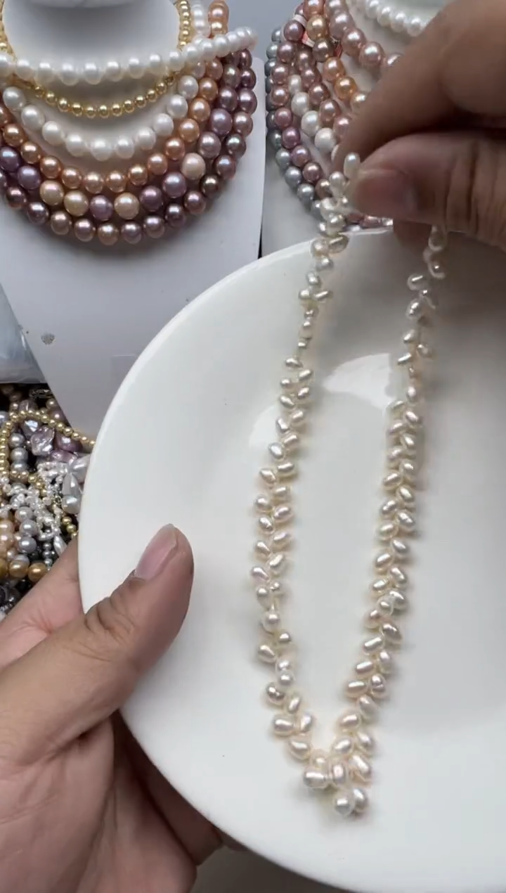 【闪购商品】淡水珍珠颈饰未镶嵌1