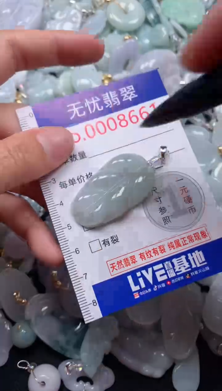 颈饰未镶嵌翡翠8661