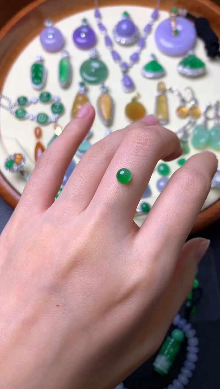 【闪购商品】定制翡翠未镶嵌裸石（镶嵌定制）