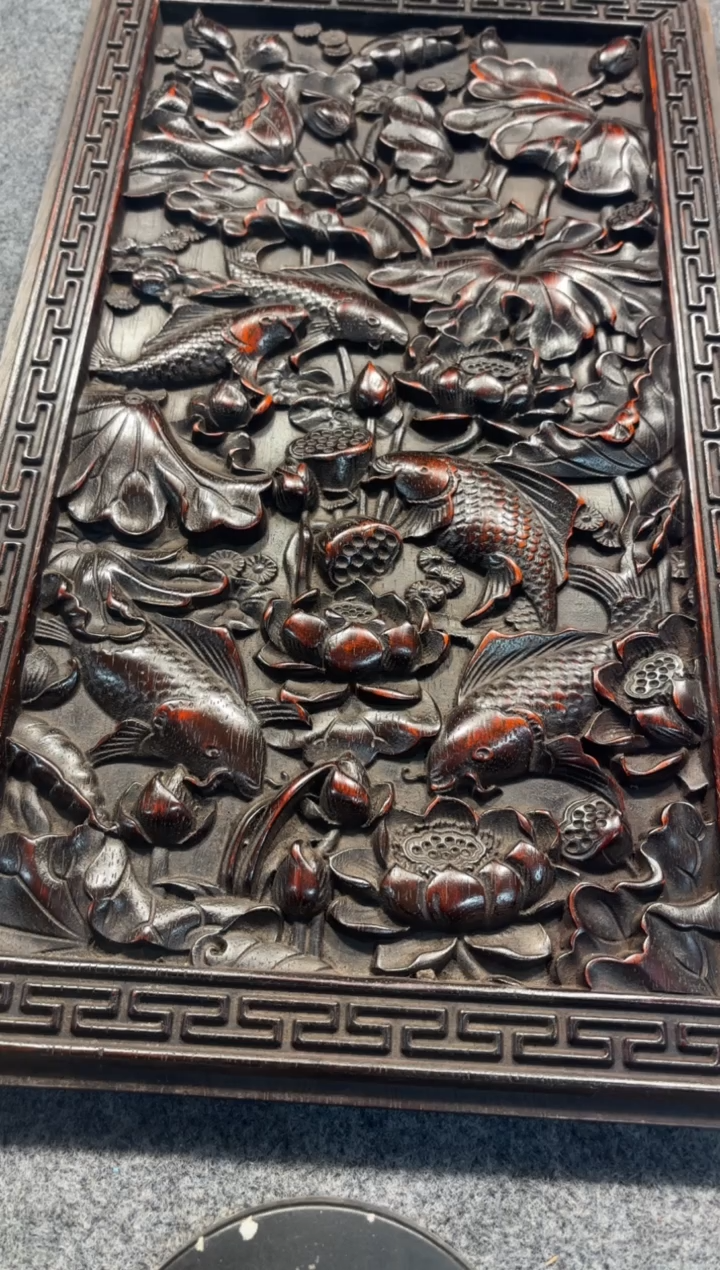 【闪购商品】花梨木类拆件雕刻板 以直播间截图为准D550