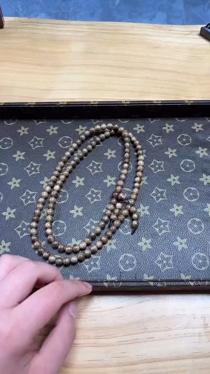 【闪购商品】沉香吊坠0.8海南黄油格老料多圈15g+