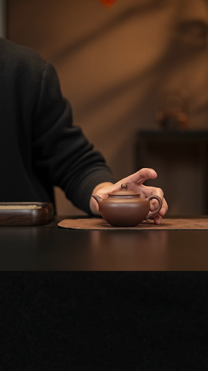 【闪购商品】紫砂茶壶允禾斋wxm 紫泥 剑嘴钵盂 160cc