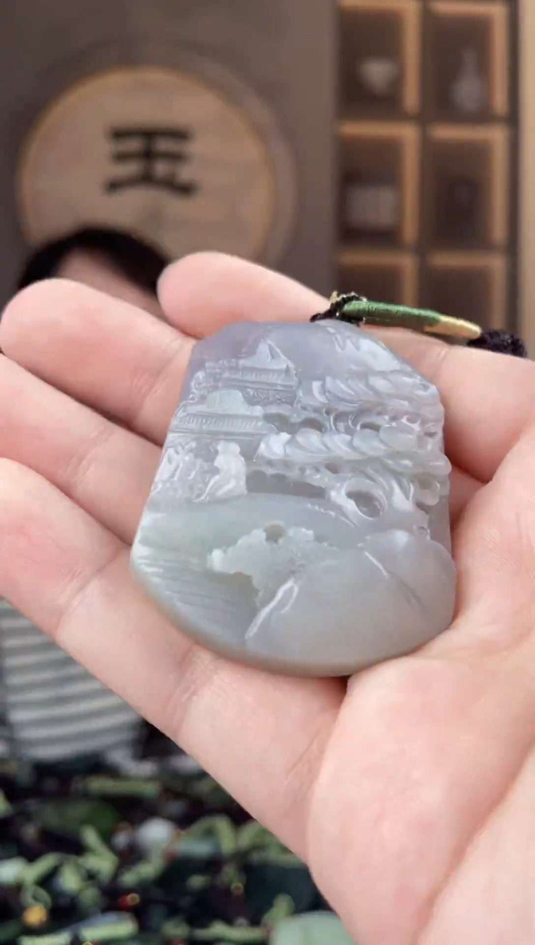 颈饰未镶嵌和田玉拍一发一，多样性发货