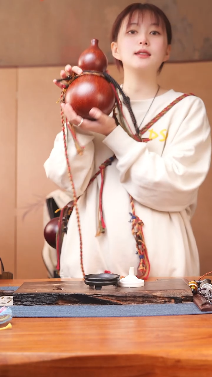 1318号链接精品大漆葫芦现货现发[一物一拍]