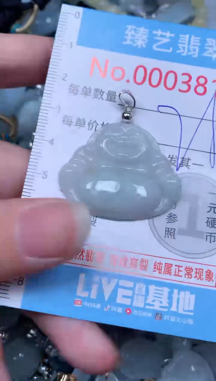 吊坠(不含链)未镶嵌翡翠3814