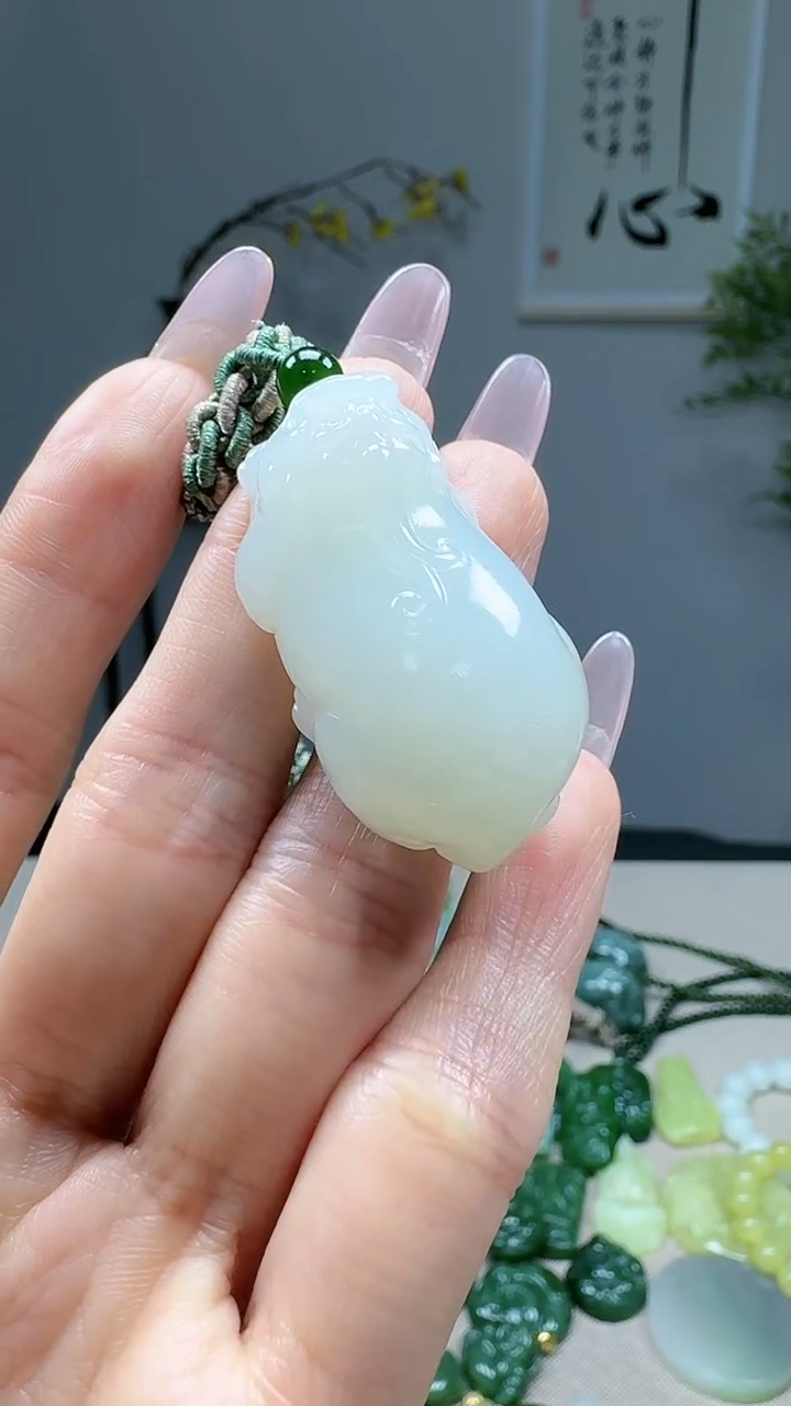 未镶嵌和田玉挂件1