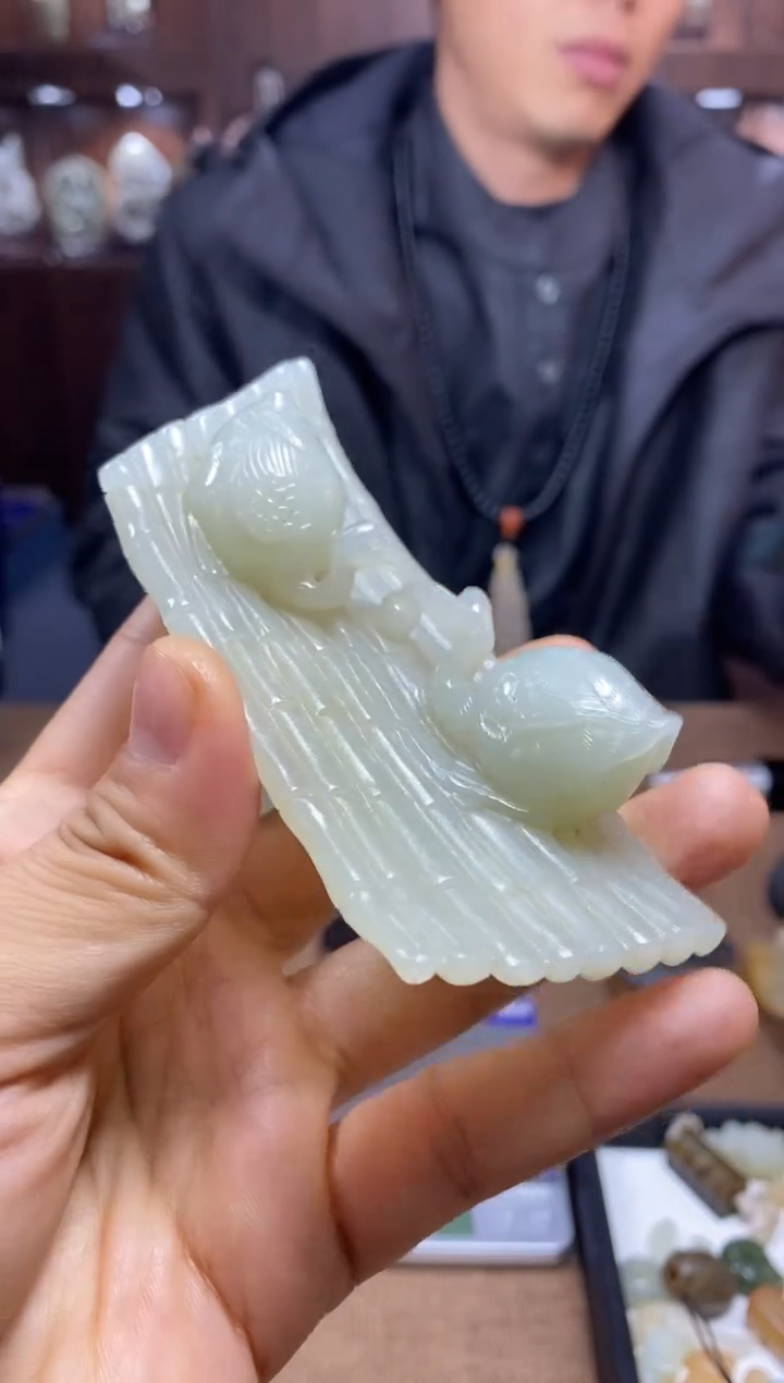 【闪购商品】和田玉颈饰未镶嵌挂件