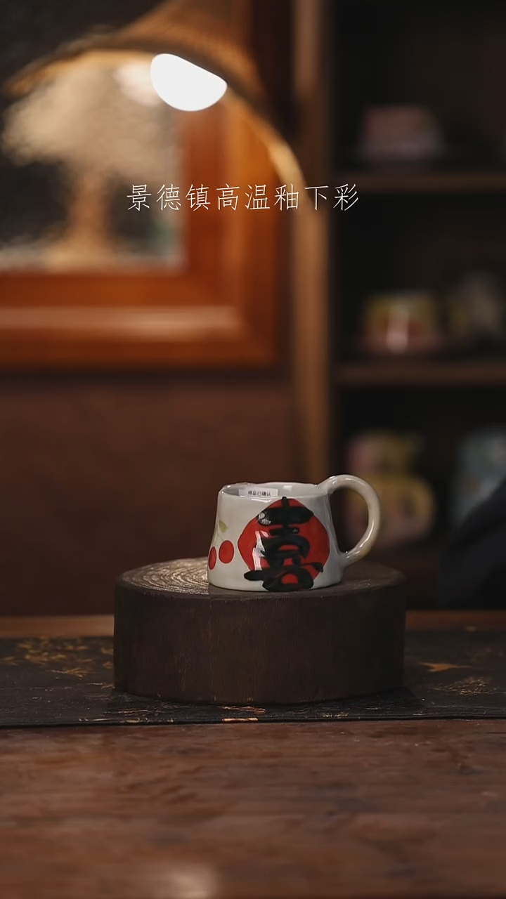陶瓷景德镇高温釉下手绘陶瓷174